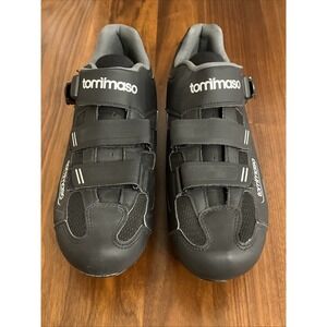 Tommaso Strada 200 Cycling Shoes Black Men's Size EU 45 US 11 Peloton Spinning